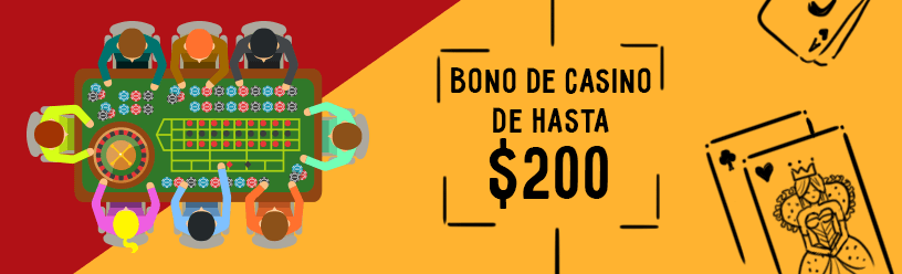 Bono de casino de hasta $200